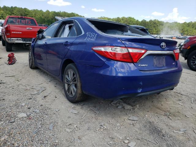 4T1BF1FK1FU896926 - 2015 TOYOTA CAMRY LE BLUE photo 3