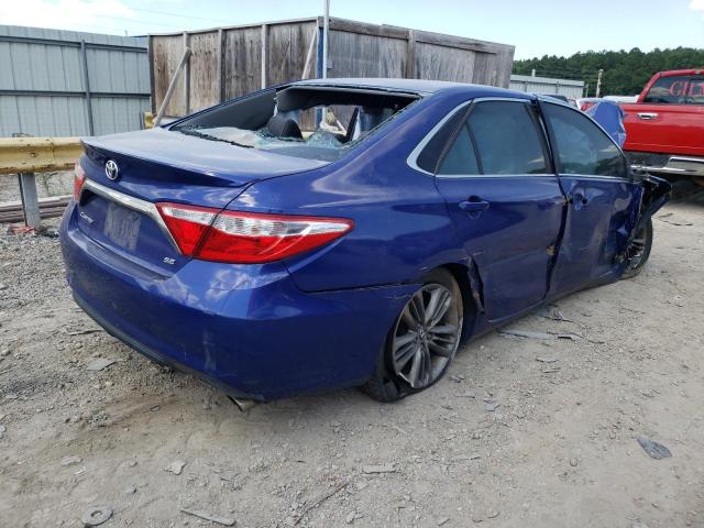 4T1BF1FK1FU896926 - 2015 TOYOTA CAMRY LE BLUE photo 4