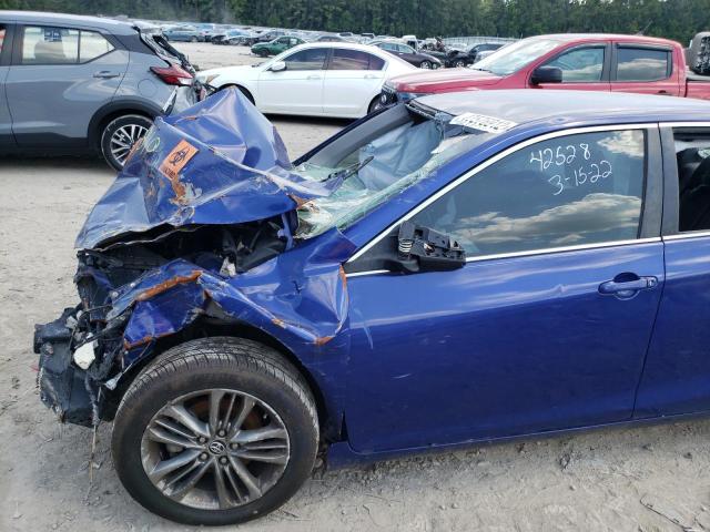 4T1BF1FK1FU896926 - 2015 TOYOTA CAMRY LE BLUE photo 9