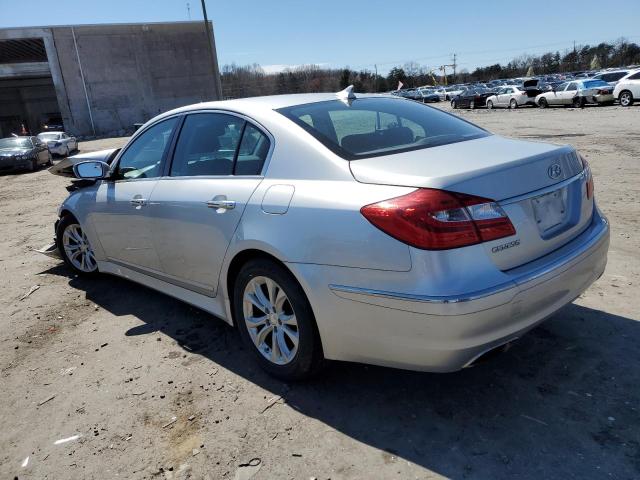 KMHGC4DD6CU153534 - 2012 HYUNDAI GENESIS 3.8L SILVER photo 2