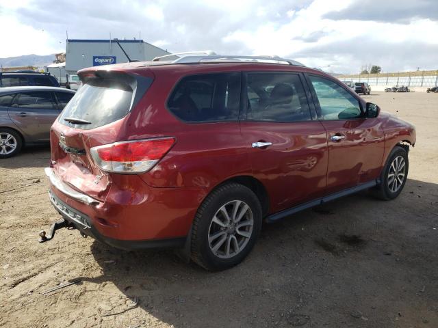5N1AR2MM3EC715634 - 2014 NISSAN PATHFINDER S Qırmızı foto 3