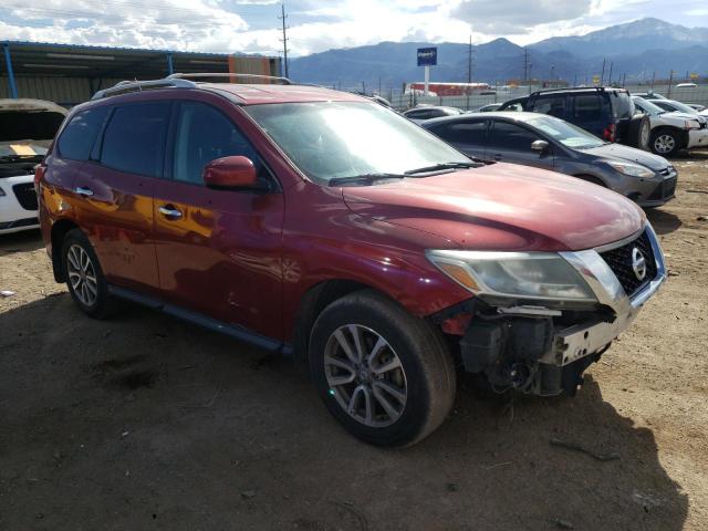 5N1AR2MM3EC715634 - 2014 NISSAN PATHFINDER S Qırmızı foto 4