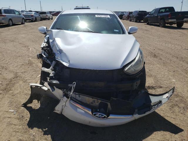 5NPDH4AE4FH547067 - 2015 HYUNDAI ELANTRA SE WHITE photo 5