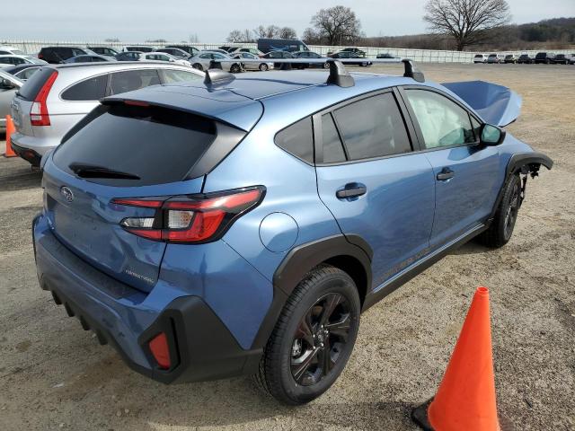 JF2GUABC7RH320934 - 2024 SUBARU CROSSTREK BLUE photo 3