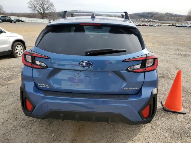 JF2GUABC7RH320934 - 2024 SUBARU CROSSTREK BLUE photo 6