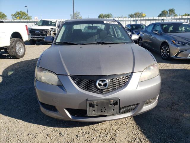 JM1BK12G161485433 - 2006 MAZDA 3 I GRAY photo 5