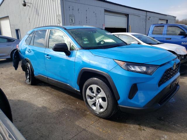 JTMF1RFV6KD013152 - 2019 TOYOTA RAV4 LE BLUE photo 4