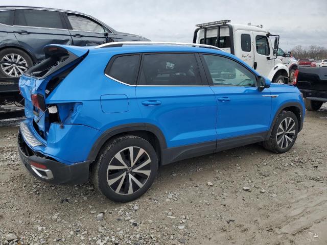 3VVNX7B2XPM315955 - 2023 VOLKSWAGEN TAOS SE BLUE photo 3