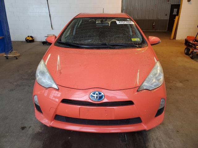 JTDKDTB33C1020148 - 2012 TOYOTA PRIUS C ORANGE photo 5