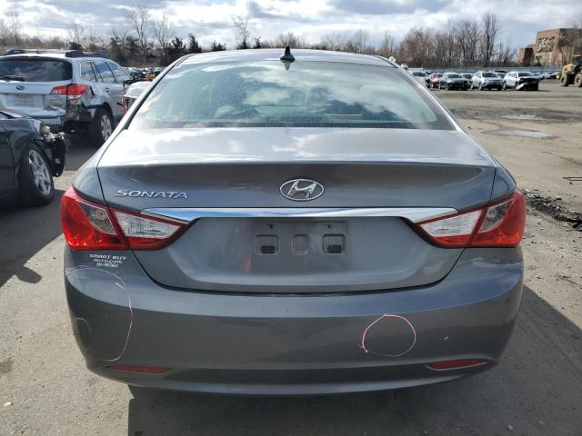 5NPEB4AC8BH062834 - 2011 HYUNDAI SONATA GLS GRAY photo 6