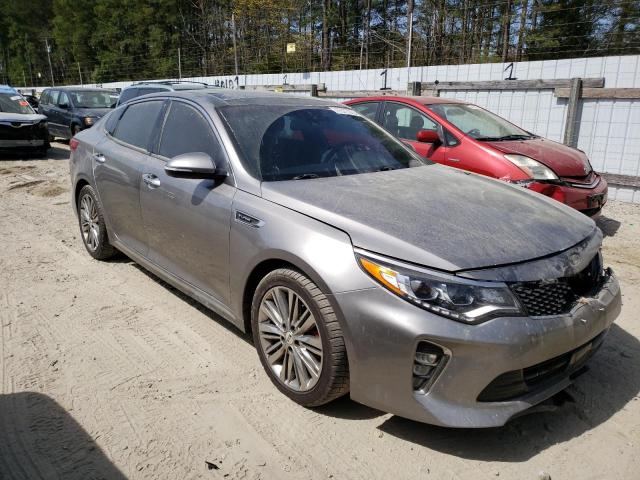 5XXGV4L20JG185316 - 2018 KIA OPTIMA SXL BEIGE photo 4