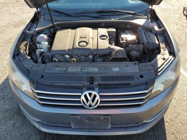 1VWAP7A3XEC009020 - 2014 VOLKSWAGEN PASSAT S GRAY photo 11