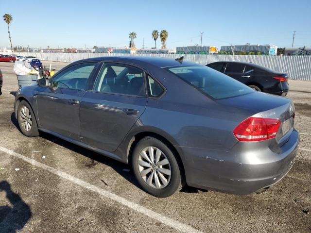 1VWAP7A3XEC009020 - 2014 VOLKSWAGEN PASSAT S GRAY photo 2