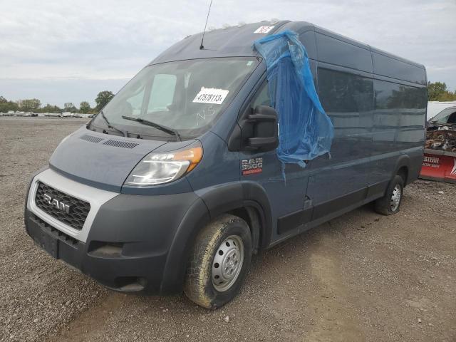 3C6URVJG8KE551519 - 2019 RAM PROMASTER 3500 HIGH ლურჯი ფოტო 1
