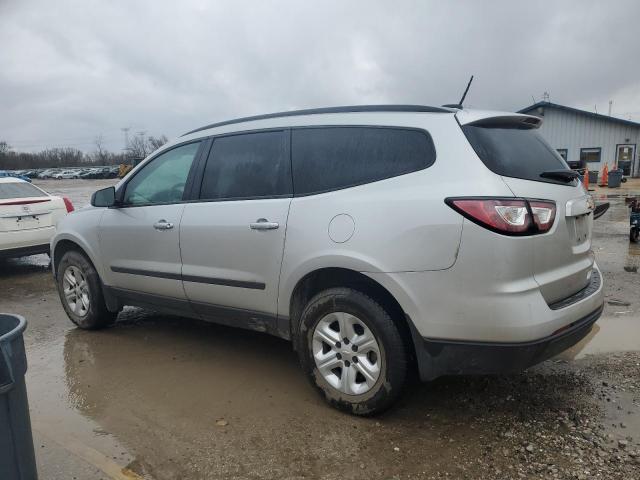 1GNKRFKD7GJ140334 - 2016 CHEVROLET TRAVERSE LS SILVER photo 2