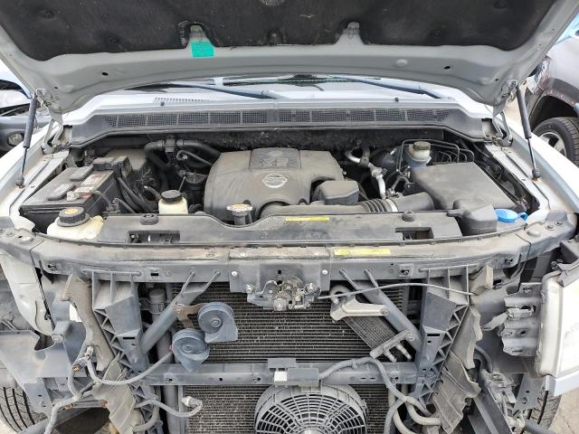 1N6AA07F28N312053 - 2008 NISSAN TITAN XE SILVER photo 11