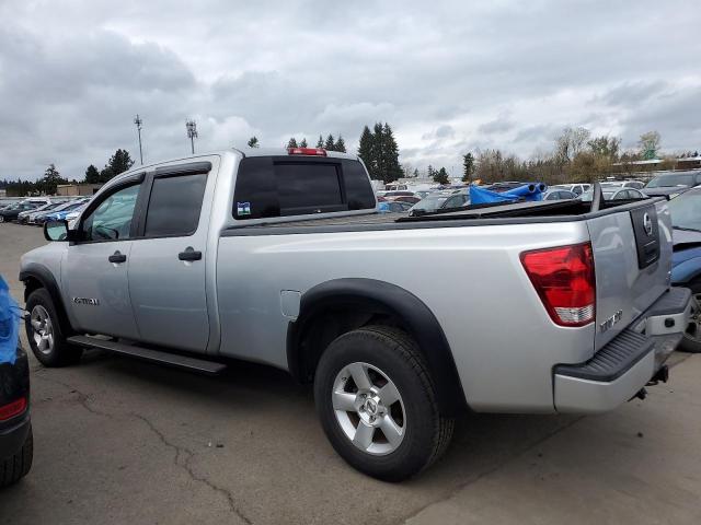 1N6AA07F28N312053 - 2008 NISSAN TITAN XE SILVER photo 2