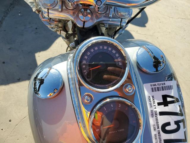 1HD1YNJ15KC011481 - 2019 HARLEY-DAVIDSON FXLR SILVER photo 7