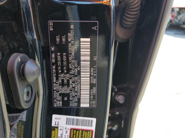 5TDHZRAH0NS130172 - 2022 TOYOTA HIGHLANDER XLE Qara foto 12