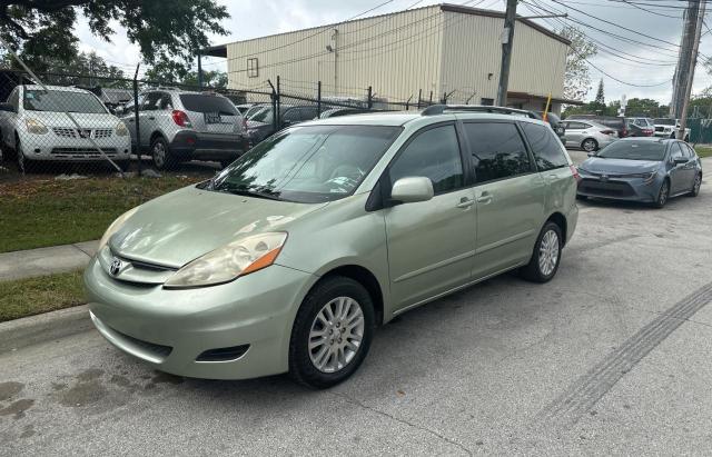 5TDZK22C88S156509 - 2008 TOYOTA SIENNA XLE GREEN photo 2