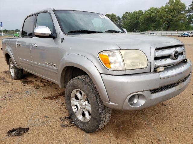 5TBET34185S497474 - 2005 TOYOTA TUNDRA DOUBLE CAB SR5 SILVER photo 4