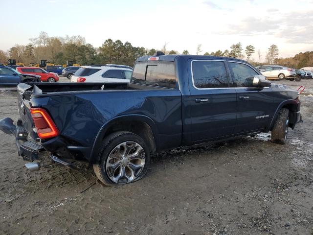 1C6SRFST6LN358971 - 2020 RAM 1500 LONGHORN BLUE photo 3