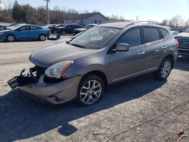 JN8AS5MV6CW398080 - 2012 NISSAN ROGUE S GRAY photo 1