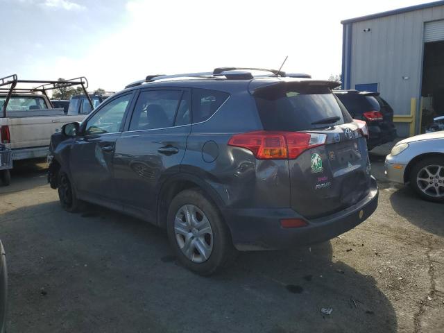 JTMBFREV3ED059625 - 2014 TOYOTA RAV4 LE CHARCOAL photo 2