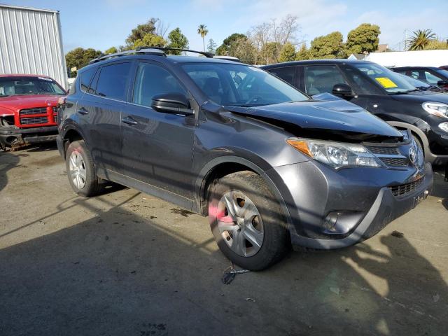 JTMBFREV3ED059625 - 2014 TOYOTA RAV4 LE CHARCOAL photo 4