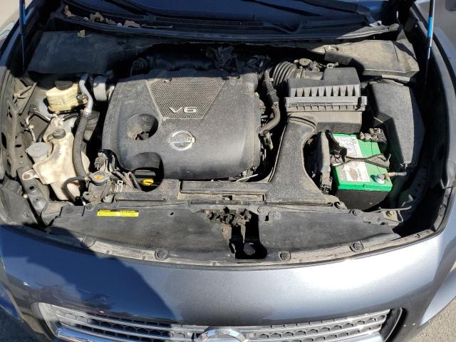 1N4AA5AP2AC866458 - 2010 NISSAN MAXIMA S GRAY photo 11