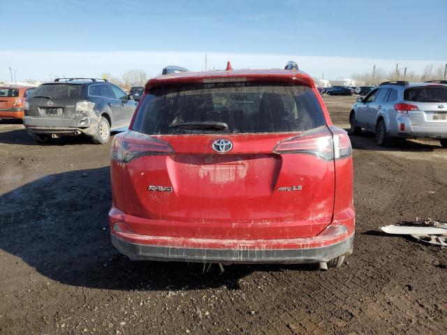 2T3BFREV3GW427503 - 2016 TOYOTA RAV4 LE RED photo 6