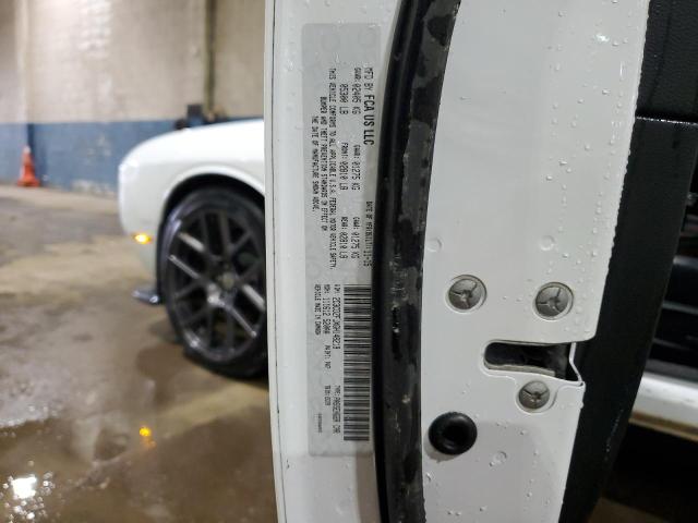 2C3CDZFJXGH148219 - 2016 DODGE CHALLENGER R/T SCAT PACK WHITE photo 12