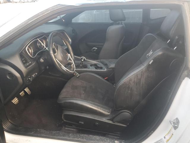 2C3CDZFJXGH148219 - 2016 DODGE CHALLENGER R/T SCAT PACK WHITE photo 7