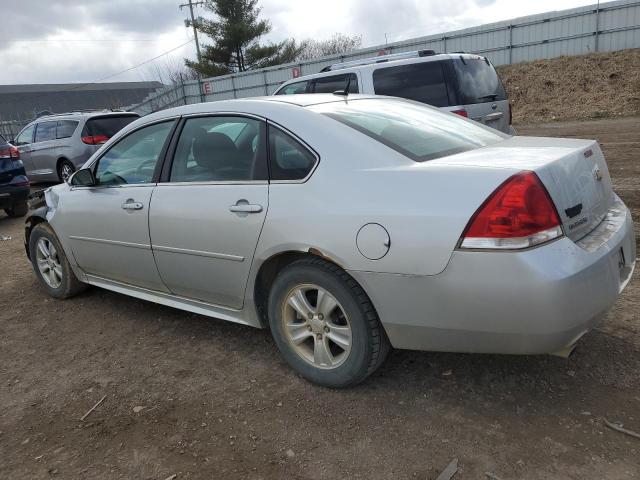 2G1WF5E37C1246795 - 2012 CHEVROLET IMPALA LS SILVER photo 2