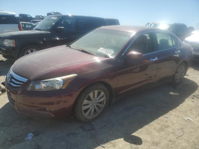 1HGCP3F87CA035786 - 2012 HONDA ACCORD EXL MAROON photo 1