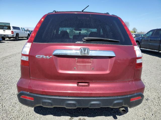 5J6RE48589L003489 - 2009 HONDA CR-V EX BURGUNDY photo 6