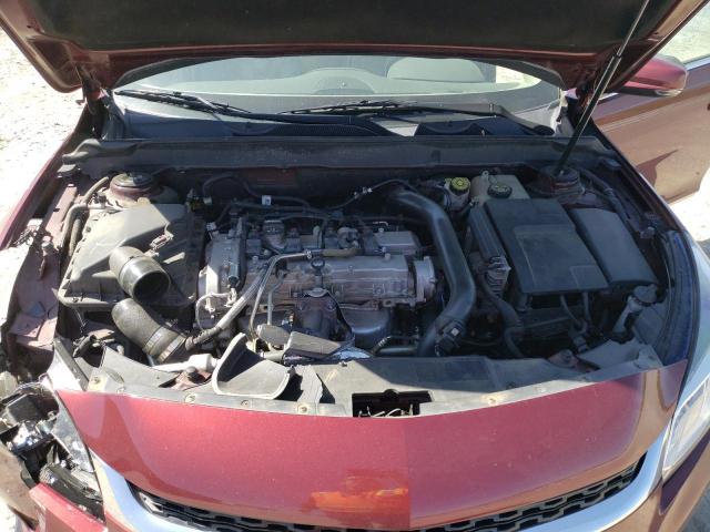 1G11G5SX3FF314182 - 2015 CHEVROLET MALIBU LTZ ბურგუნდია ფოტო 11