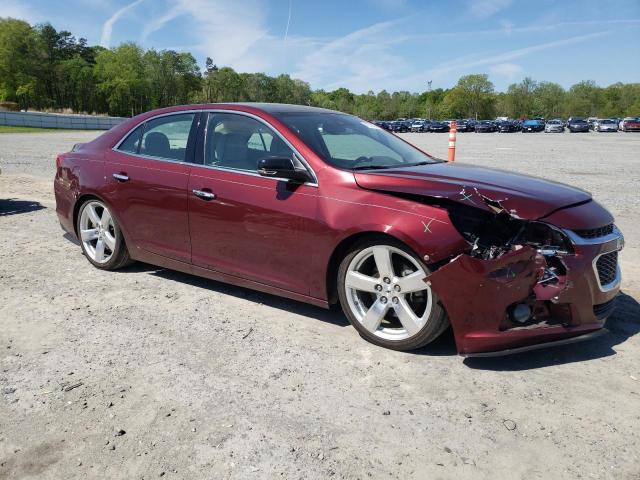 1G11G5SX3FF314182 - 2015 CHEVROLET MALIBU LTZ ბურგუნდია ფოტო 4