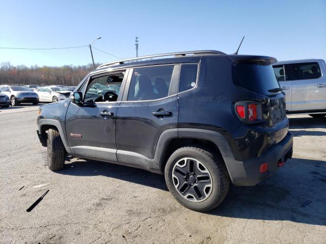 ZACCJBCT5GPD27350 - 2016 JEEP RENEGADE TRAILHAWK BLACK photo 2