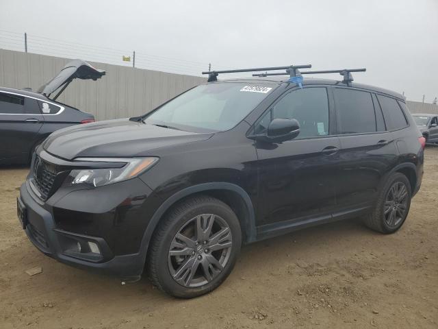 5FNYF7H55KB006746 - 2019 HONDA PASSPORT EXL BLACK photo 1