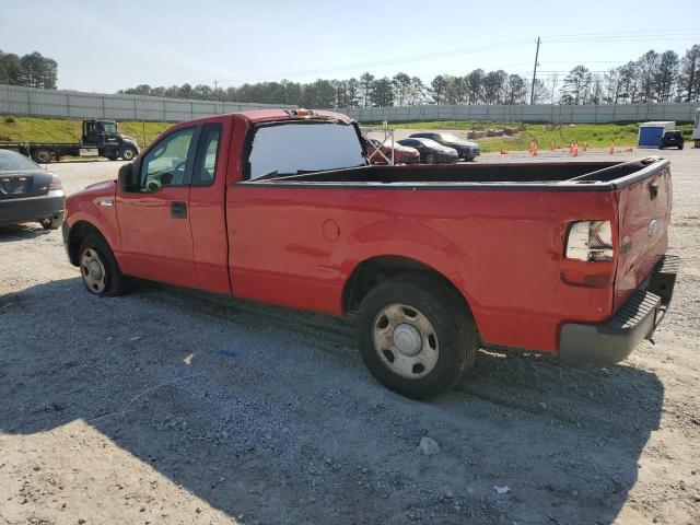 1FTRF12218KC48042 - 2008 FORD F150 RED photo 2