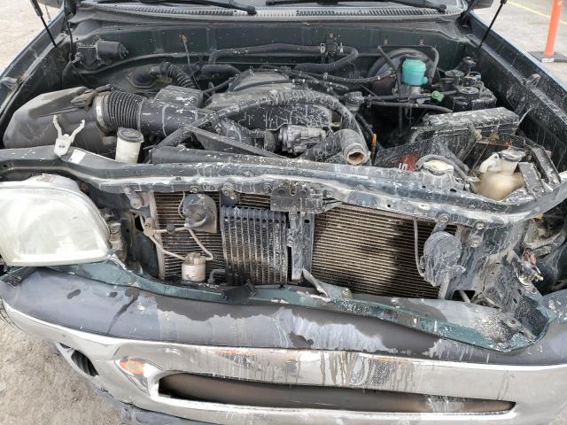 5TBRT34152S229379 - 2002 TOYOTA TUNDRA ACCESS CAB 绿色 照片 11