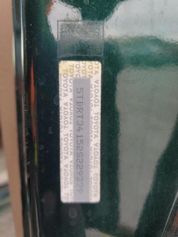 5TBRT34152S229379 - 2002 TOYOTA TUNDRA ACCESS CAB 绿色 照片 13