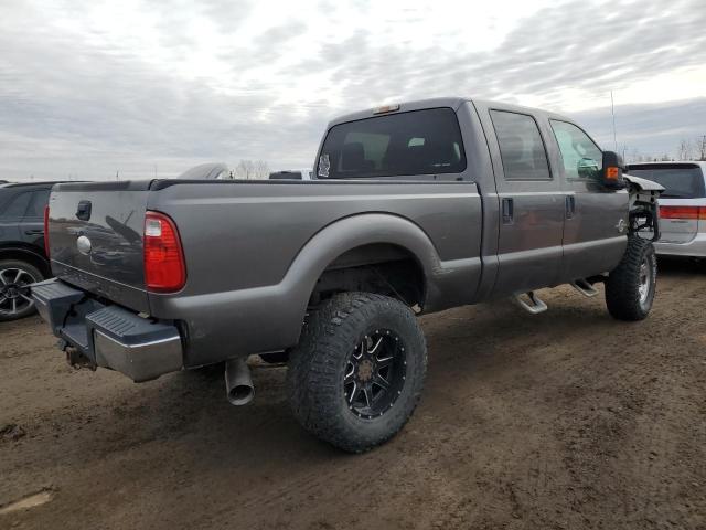 1FT8W3BT7CED02015 - 2012 FORD F350 SUPER DUTY GRAY photo 3