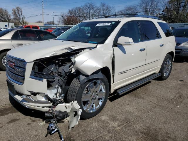 1GKKVTKD4FJ251638 - 2015 GMC ACADIA DENALI WHITE photo 1