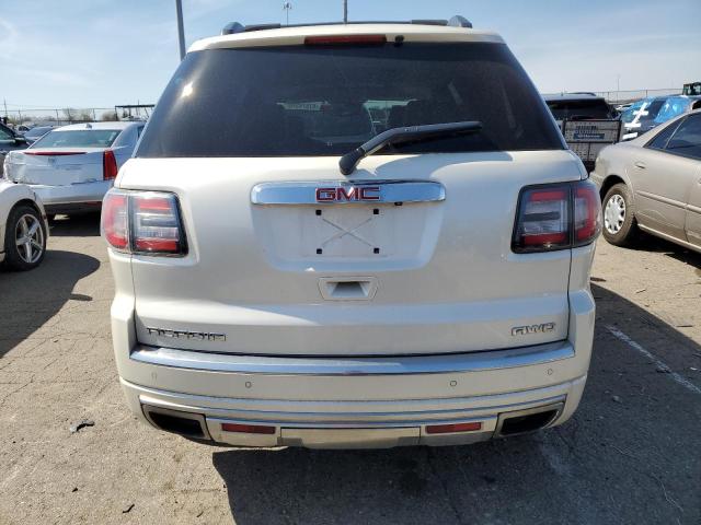 1GKKVTKD4FJ251638 - 2015 GMC ACADIA DENALI WHITE photo 6