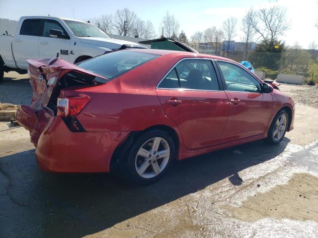 4T1BF1FK9DU662367 - 2013 TOYOTA CAMRY L RED photo 3