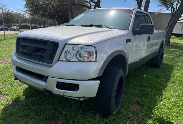 1FTPX14534NA49661 - 2004 FORD F150 SILVER photo 2