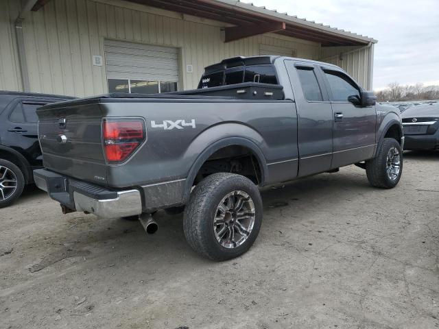 1FTFX1EFXDFD46603 - 2013 FORD F150 SUPER CAB GRAY photo 3