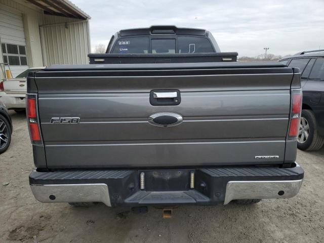 1FTFX1EFXDFD46603 - 2013 FORD F150 SUPER CAB GRAY photo 6